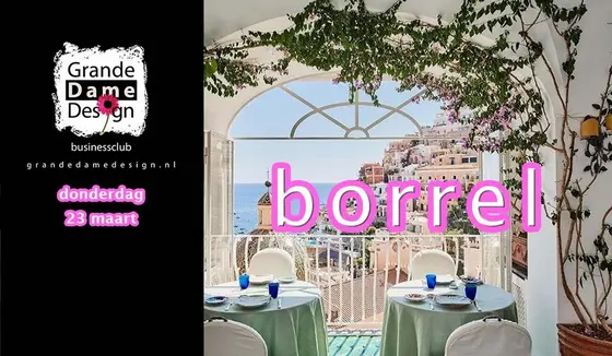 Uitnodiging Grande Dame Borrel